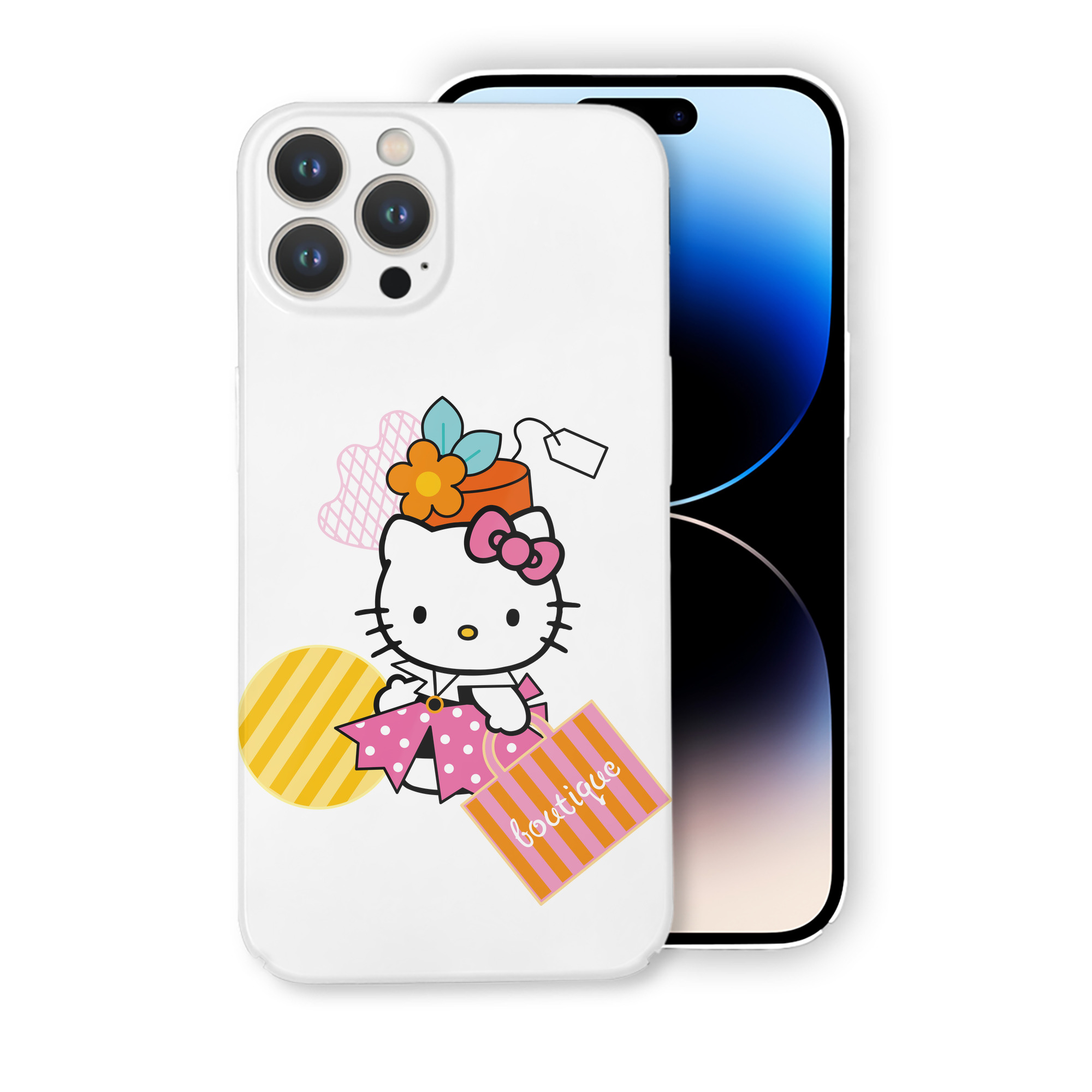 （画像用） Hello Kitty ハローキティ 【iPhone 14シリーズ対応】ハードケース